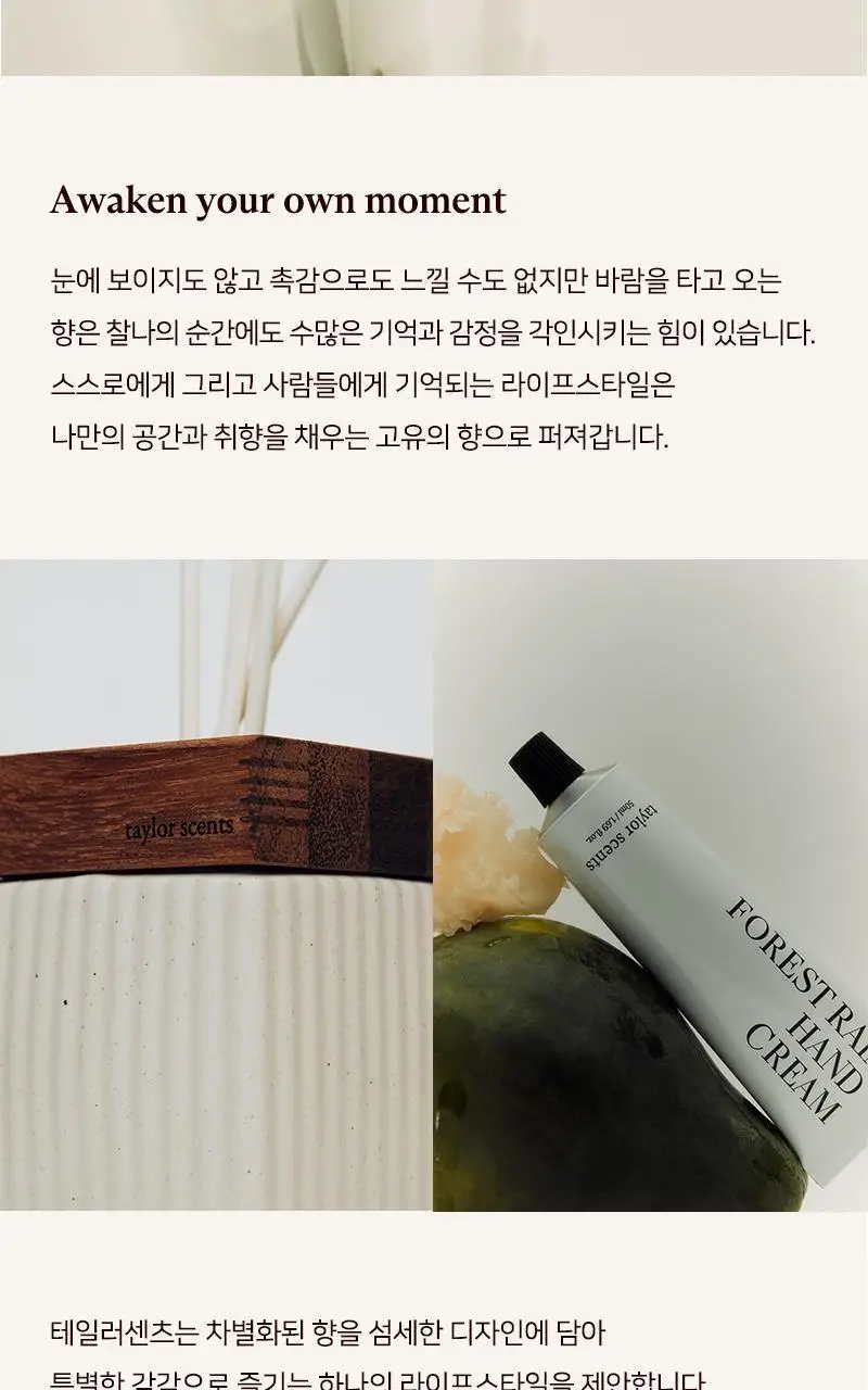 [올리브영 단독 패키지] 테일러센츠 x 광주요 매병 디퓨저 200ml 4종 택1 상세페이지 17